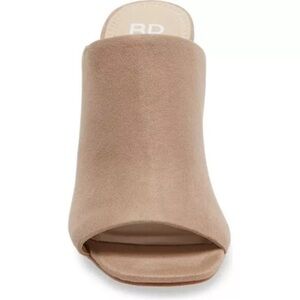 BP. Callum Open Toe Mule in Beige Taupe